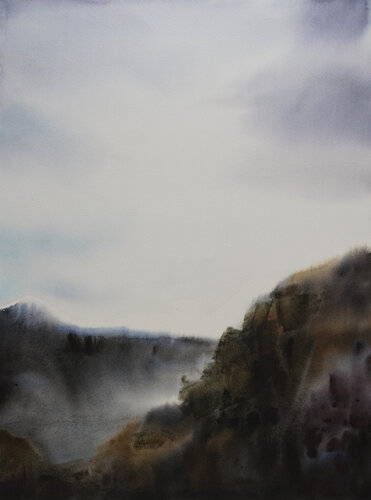 Landscape 30 di Oscar Alvarez Pardo, Opera su carta in vendita su Singulart