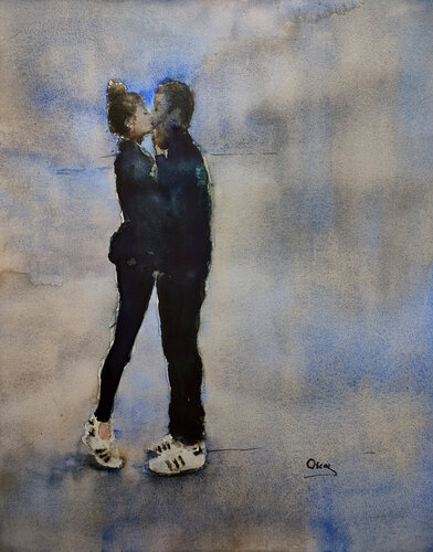 Romantically 8 di Oscar Alvarez Pardo, Opera su carta in vendita su Singulart
