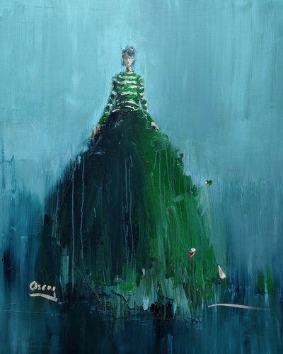 w-n32 di Oscar Alvarez Pardo, Pittura in vendita su Singulart