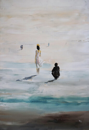 Walks through the sky 15 di Oscar Alvarez Pardo, Opera su carta in vendita su Singulart