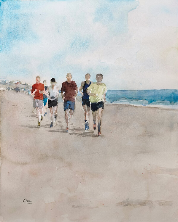 runners Oscar Alvarez Pardo