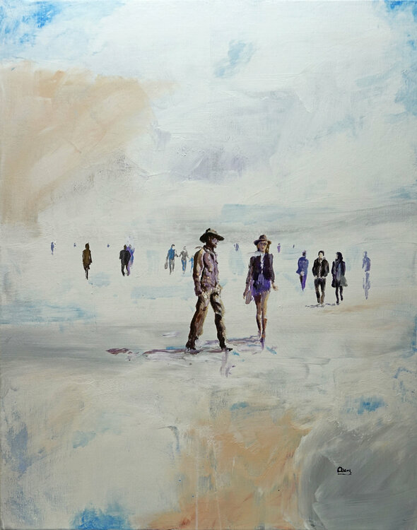 Walks through the sky -28 Oscar Alvarez Pardo