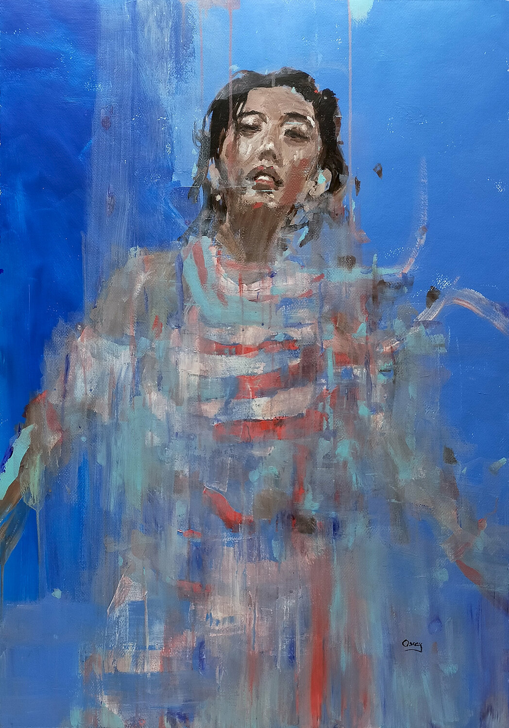 blue nostalgia Oscar Alvarez Pardo