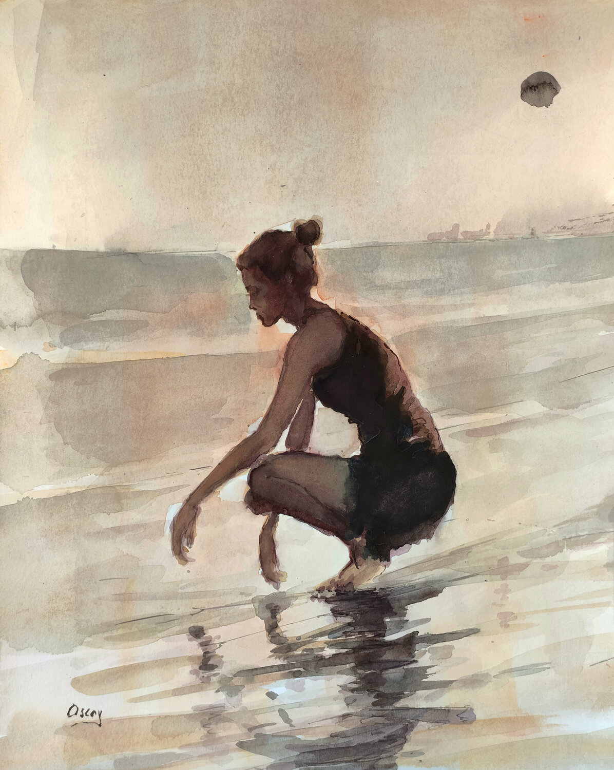 26 - beach  Commission Oscar Alvarez Pardo