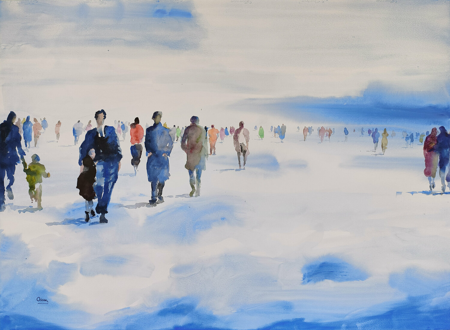 Walks through the sky -41 Oscar Alvarez Pardo