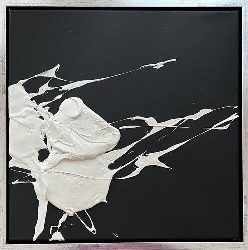 RO – White Impact di Iryna Schneider, Pittura in vendita su Singulart