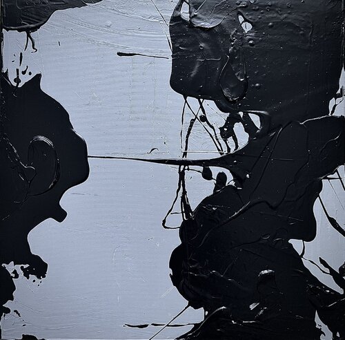 URO Still Grey di Iryna Schneider, Pittura in vendita su Singulart