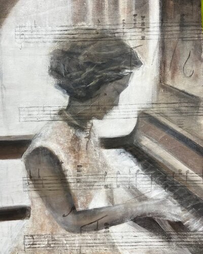 Music de Cinzia Fiorentini, Pintura a la venta en Singulart