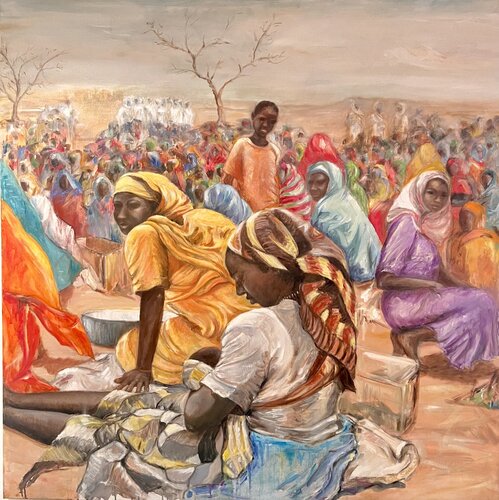 Campo de refugiados en África de Rosario Sada, Otros medios a la venta en Singulart
