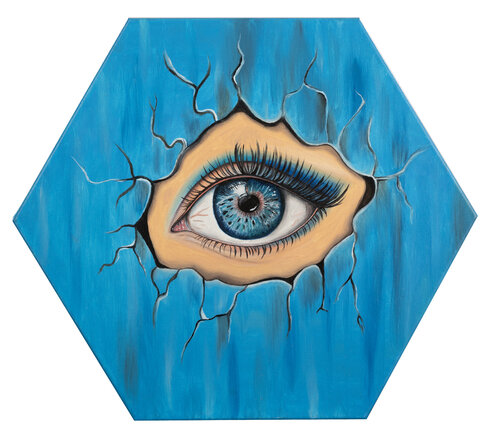 Luogo inacessibile by Helga Trestini, Painting for Sale on Singulart