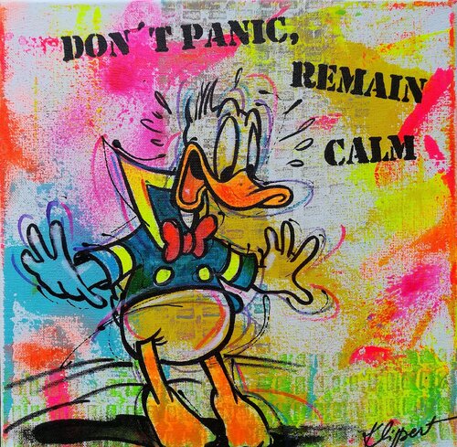 Don’t panic, remain calm de Silvia Klippert, Digital a la venta en Singulart