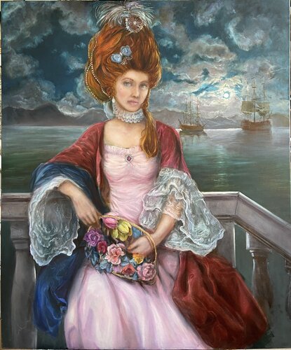 La Corsaria de Madeira van Painting Queen, Schilderij te koop op Singulart