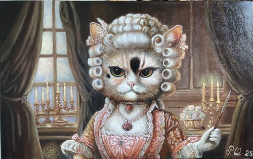Milady de Winter di Painting Queen, Pittura in vendita su Singulart