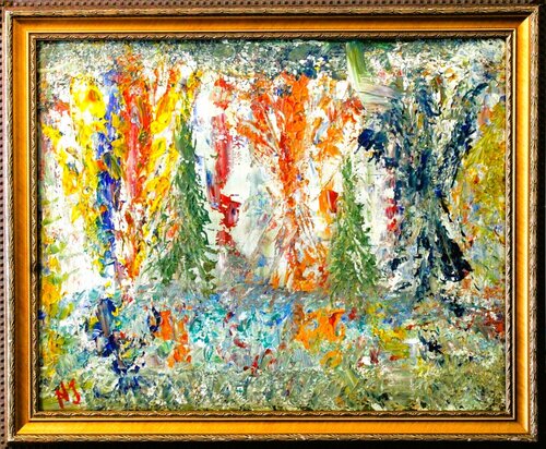 The Gathering von Nimrod Johnson, Malerei kaufen auf Singulart