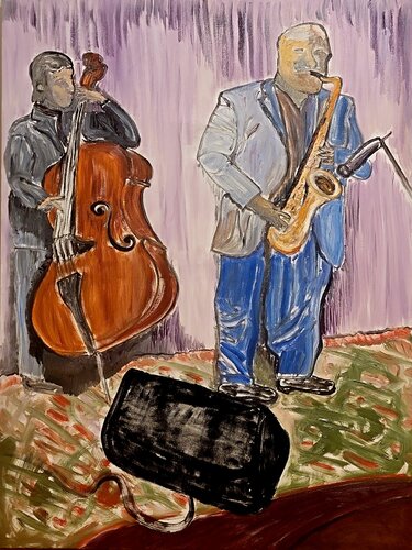 Smooth Jazz de john hershey, Pintura a la venta en Singulart
