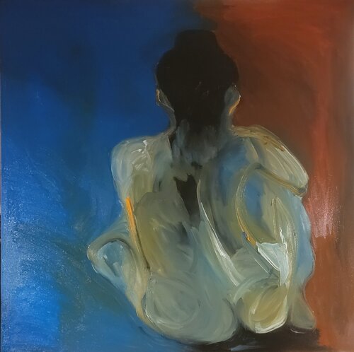 Seated Figure de john hershey, Pintura a la venta en Singulart
