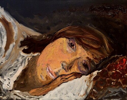 Emotionally Depleted de john hershey, Pintura a la venta en Singulart