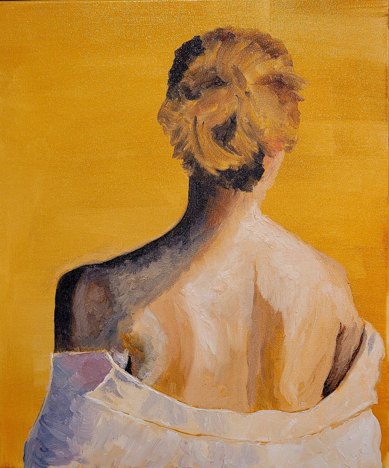 White Collared Shirt john hershey