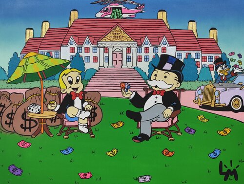 Rich forever van Luis Mayorga, Schilderij te koop op Singulart