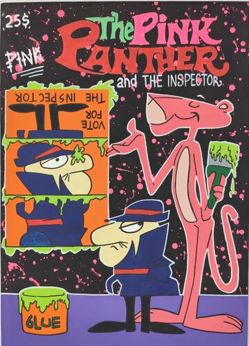 The Pink Panther van Luis Mayorga, Schilderij te koop op Singulart