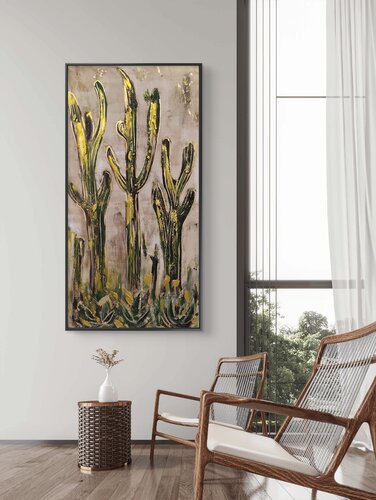 Cactus de Eleonora Sechi, Pintura a la venta en Singulart