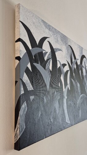 Black & White von Sharon Perry Turbiner - Sharon's Art, Malerei kaufen auf Singulart