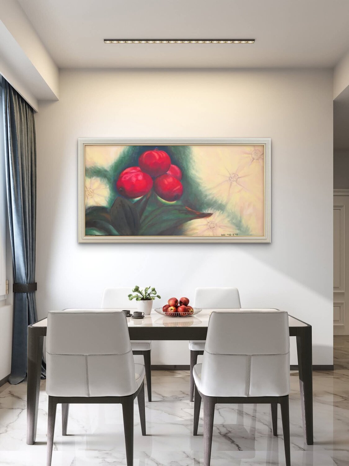 Red Fruits Sharon Perry Turbiner - Sharon's Art Originalgemälde zu verkaufen