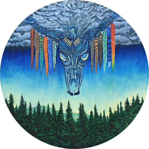 The God of Wind van Rob Wingrove, Schilderij te koop op Singulart