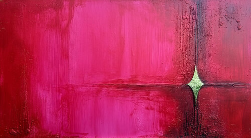 Diamante rosso by Patrizia Cognetti, Painting for Sale on Singulart