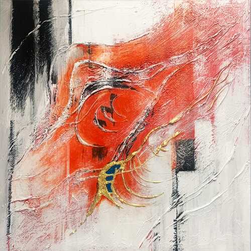 La donna velata von Patrizia Cognetti, Malerei kaufen auf Singulart