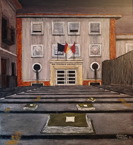 El enigma de la inteligencia futura. von Antonio Fellini, Malerei kaufen auf Singulart