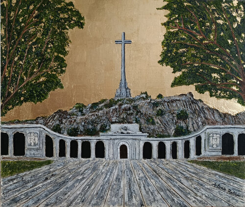 Amanece en el valle. von Antonio Fellini, Malerei kaufen auf Singulart