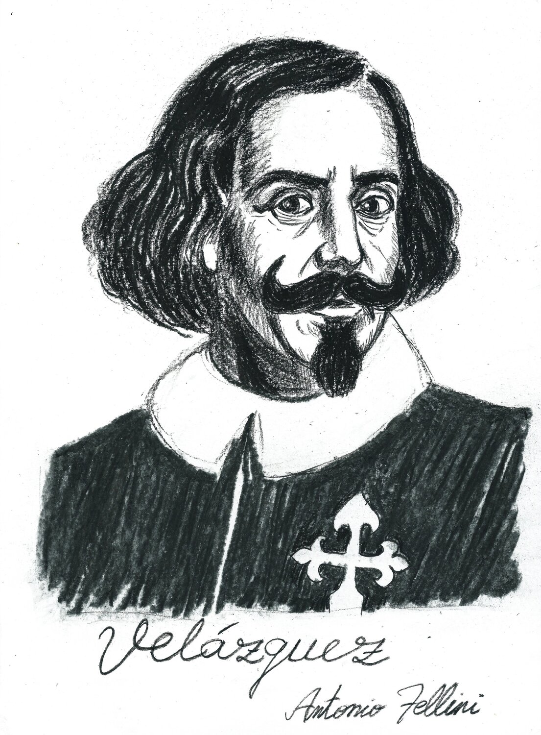 Estudio para Velázquez Antonio Fellini