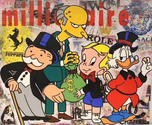 MILLIONAIRE de Massimo Zingrillo, Pintura a la venta en Singulart