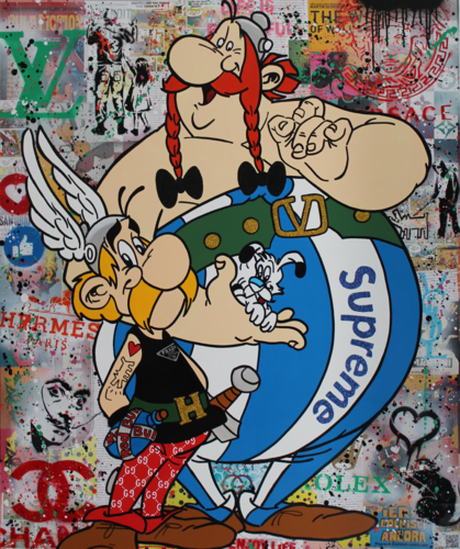 ANCIENT FRIENDSHIP van Massimo Zingrillo, Schilderij te koop op Singulart