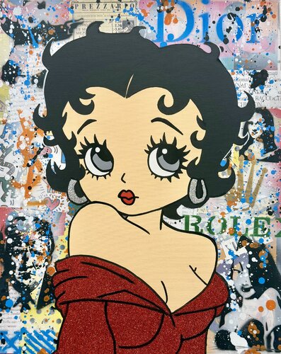 Betty par Massimo Zingrillo, Peinture en vente sur Singulart