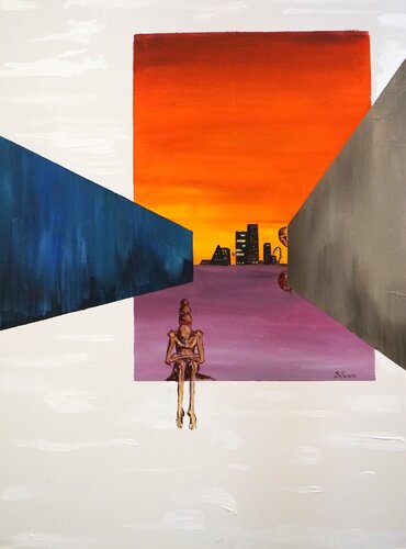 Fear de Safa Rubaye, Pintura a la venta en Singulart