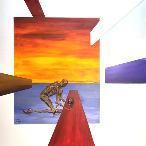 Bond von Safa Rubaye, Malerei kaufen auf Singulart