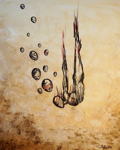 Hypnagogia von Safa Rubaye, Malerei kaufen auf Singulart