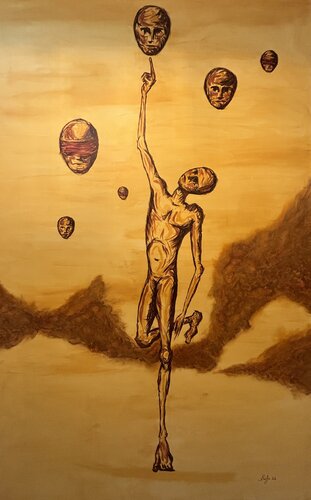 Touching a Dream von Safa Rubaye, Malerei kaufen auf Singulart