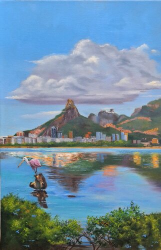 Lagoa von Luiz Henrique da Rocha Azevedo, Malerei kaufen auf Singulart