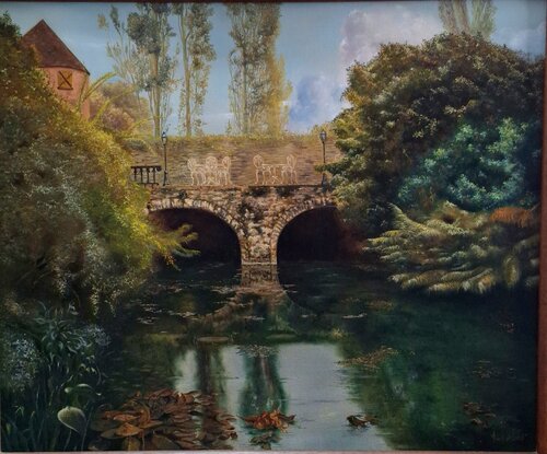 Reflectios (Reflexos) by Luiz Henrique da Rocha Azevedo, 絵画 for Sale on Singulart