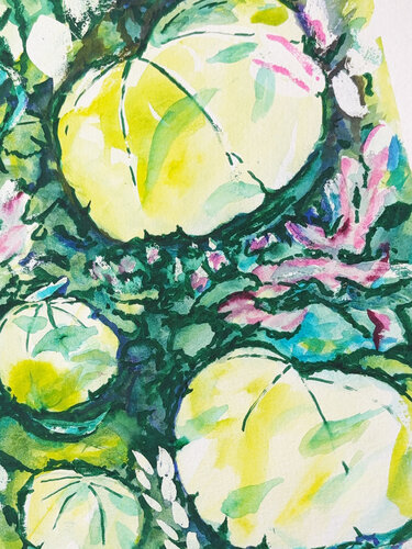 Garden Shadows von Janet LaPelusa, Malerei kaufen auf Singulart