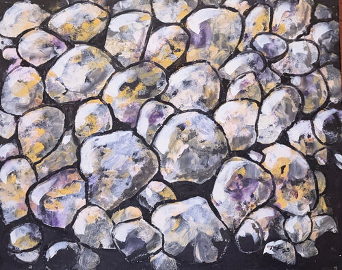 Rocks and Stones von Janet LaPelusa, Malerei kaufen auf Singulart