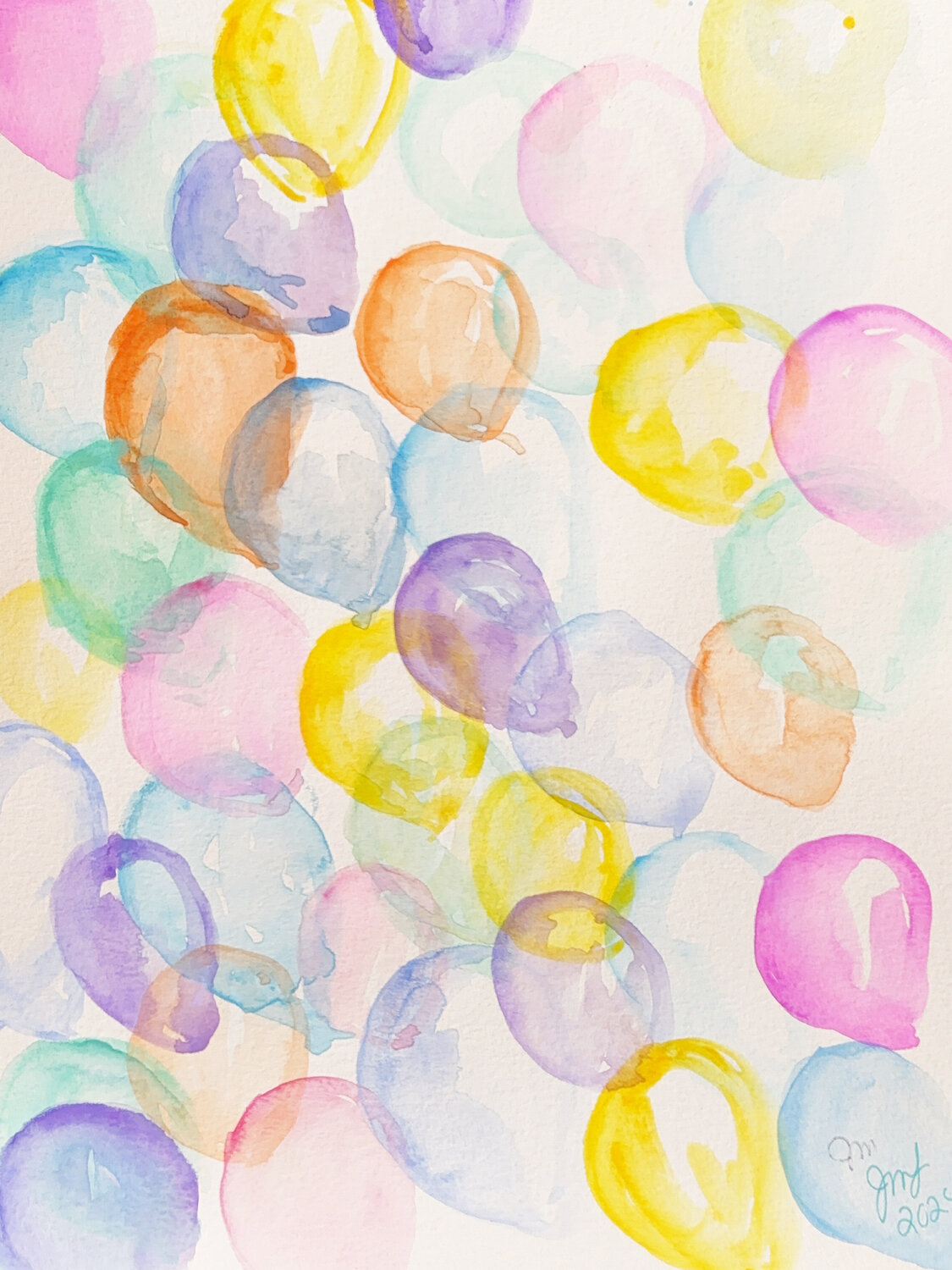 Balloons Going Northwest Janet LaPelusa