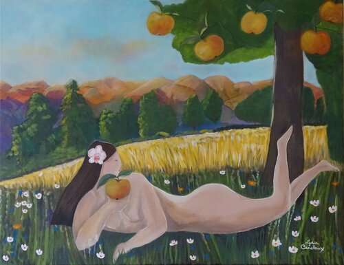 Eve von Lydia Habers-Canclaux, Malerei kaufen auf Singulart