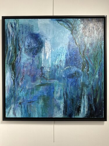 Le silence de l’eau von Sophie Carmignon, Malerei kaufen auf Singulart