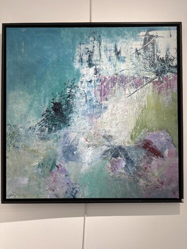 Bleu céruléen van Sophie Carmignon, Schilderij te koop op Singulart