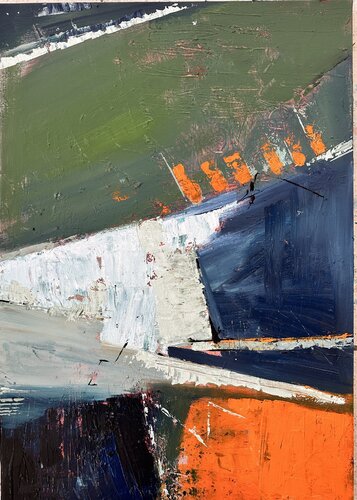 Vision à travers une bouteille van Sophie Carmignon, Schilderij te koop op Singulart