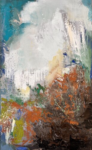 Embrasement 2 ki van Sophie Carmignon, Schilderij te koop op Singulart